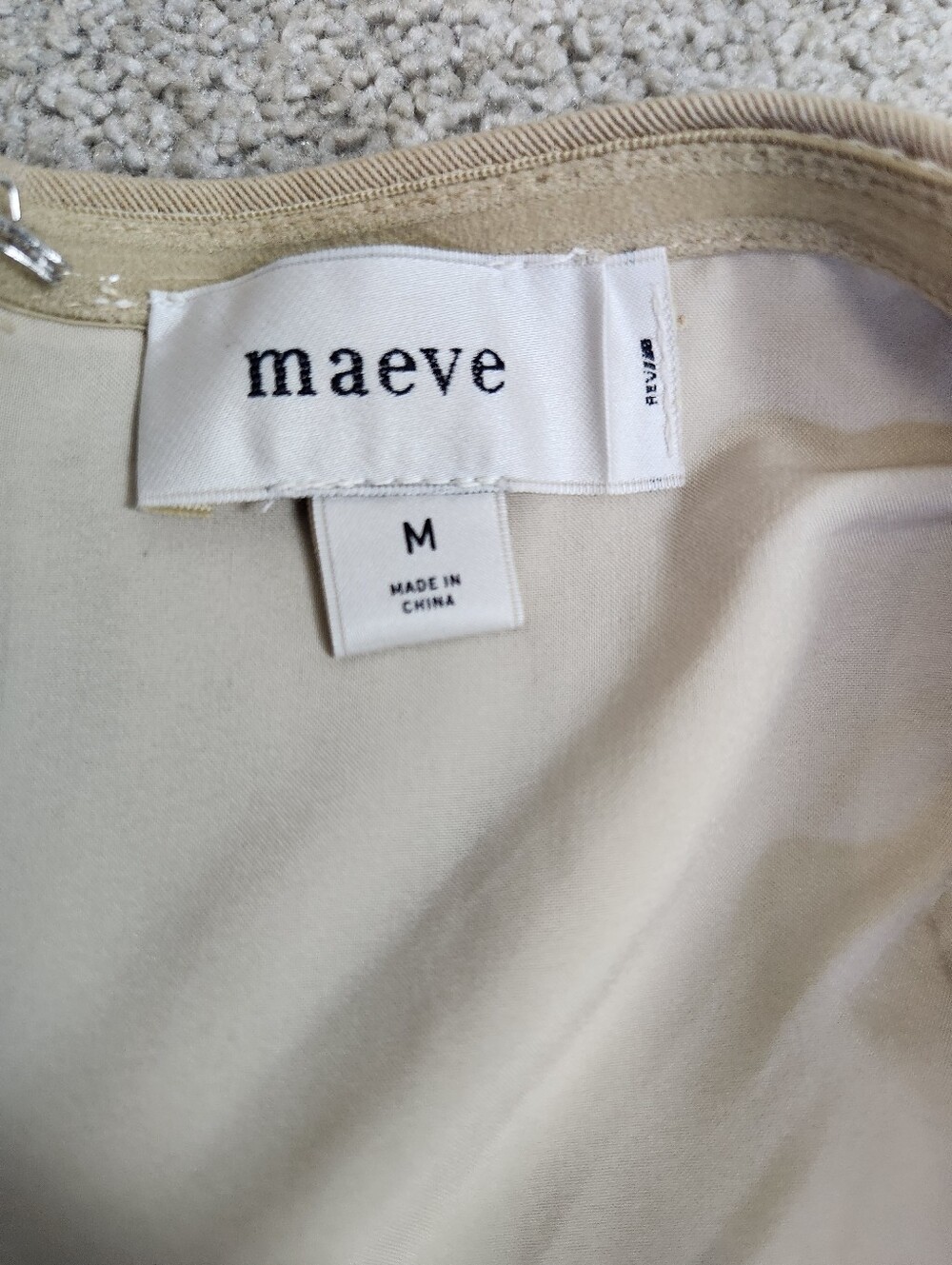 Anthropologie Maeve Flat White Strapless Pleated Prep Dress Academia Collegiate - Picture 10 of 12
